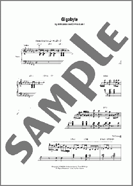 Gigabyte(Jeff Lorber) 楽譜 ピアノ（ソロ） ダウンロード