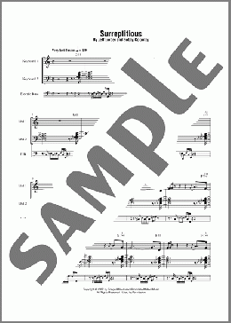 Surreptitious(Jeff Lorber) 楽譜 ピアノ（ソロ） ダウンロード