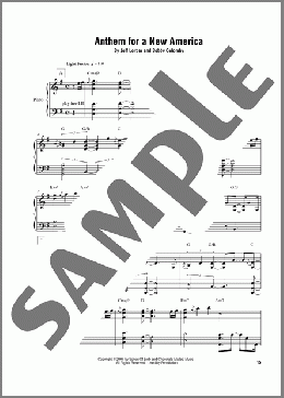 Anthem For A New America(Jeff Lorber) 楽譜 ピアノ（ソロ） ダウンロード