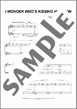 I Wonder Who's Kissing Her Now (arr. Phillip Keveren)(Will M. Hough/Frank R. Adams/Joseph E. Howard/Harold Orlob) 楽譜 ピアノ（ソロ） ダウンロード