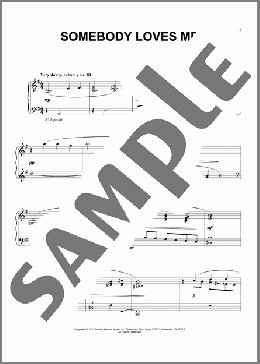 Somebody Loves Me (arr. Phillip Keveren)(B.G. DeSylva/George Gershwin/Ballard MacDonald) 楽譜 ピアノ（ソロ） ダウンロード