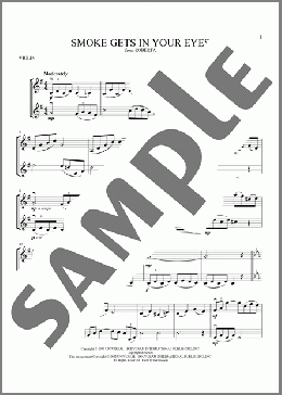 Smoke Gets In Your Eyes(The Platters) 楽譜 その他 ダウンロード