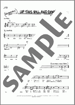 Up This Hill And Down(Richard Staedtler) 楽譜 その他 ダウンロード