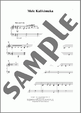 Mele Kalikimaka (arr. Randall Hartsell)(Bing Crosby) 楽譜 ピアノ（ソロ） ダウンロード