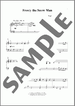 Frosty The Snow Man (arr. Carolyn C. Setliff)(Jack Rollins/Steve Nelson) 楽譜 ピアノ（ソロ） ダウンロード