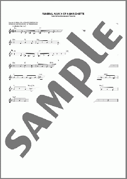 Funeral March Of A Marionette(Charles Gounod) 楽譜 その他 ダウンロード