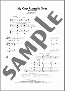 My Cup Runneth Over(Ed Ames) 楽譜 ギター（その他） ダウンロード