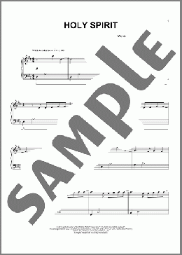 Holy Spirit (arr. Phillip Keveren)(Francesca Battistelli) 楽譜 ピアノ（ソロ） ダウンロード