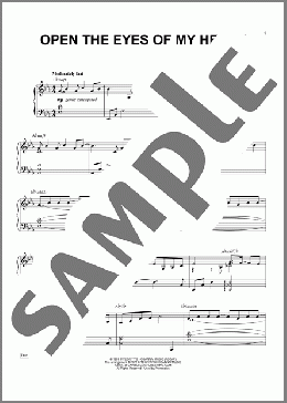 Open The Eyes Of My Heart (arr. Mark Hayes)(Sonicflood/Praise Band) 楽譜 ピアノ（ソロ） ダウンロード