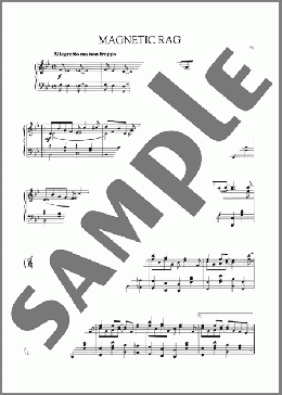Magnetic Rag(Scott Joplin) 楽譜 ピアノ（ソロ） ダウンロード