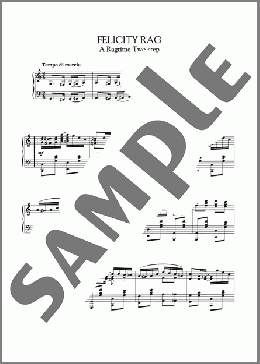 Felicity Rag(Scott Joplin/Scott Hayden) 楽譜 ピアノ（ソロ） ダウンロード