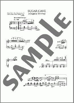 Sugar Cane Rag(Scott Joplin) 楽譜 ピアノ（ソロ） ダウンロード