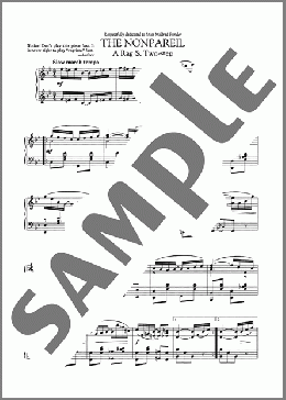The Nonpareil(Scott Joplin) 楽譜 ピアノ（ソロ） ダウンロード