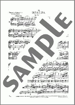 Sonatina In G Major, Op. 55, No. 2(Friedrich Kuhlau) 楽譜 ピアノ（ソロ） ダウンロード