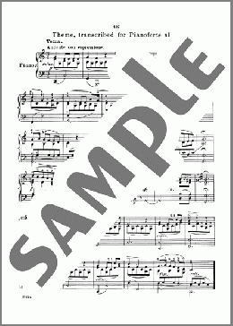 Variations on ”Vien qua Dorina bella,” Op.7(Carl Maria von Weber) 楽譜 ピアノ（ソロ） ダウンロード