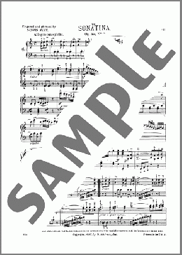 Sonatina In C Major, Op. 55, No. 3(Friedrich Kuhlau) 楽譜 ピアノ（ソロ） ダウンロード