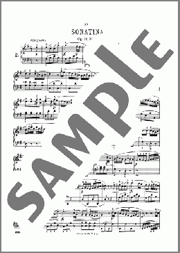 Sonatina In G Major, Op. 36, No. 2(Muzio Clementi) 楽譜 ピアノ（ソロ） ダウンロード