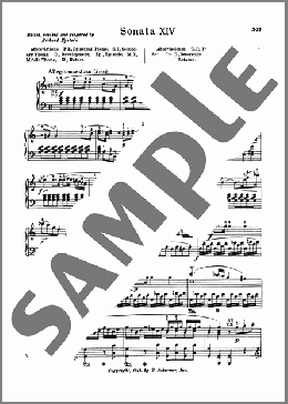 Sonata In A Minor, K. 310(Wolfgang Amadeus Mozart) 楽譜 ピアノ（ソロ） ダウンロード