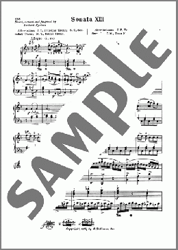 Sonata In F Major, K. 547a(Wolfgang Amadeus Mozart) 楽譜 ピアノ（ソロ） ダウンロード