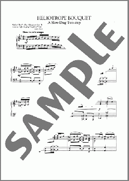 Heliotrope Bouquet(Louis Chauvin) 楽譜 ピアノ（ソロ） ダウンロード