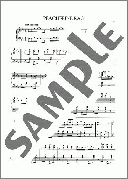 Peacherine Rag(Scott Joplin) 楽譜 ピアノ（ソロ） ダウンロード