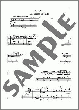 Solace(Scott Joplin) 楽譜 ピアノ（ソロ） ダウンロード