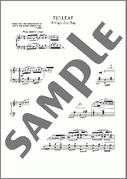 Fig Leaf Rag(Scott Joplin) 楽譜 ピアノ（ソロ） ダウンロード