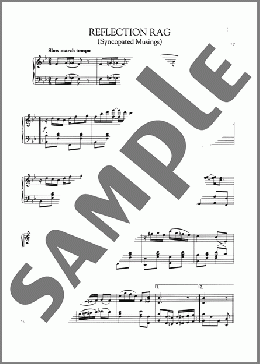 Reflection Rag(Scott Joplin) 楽譜 ピアノ（ソロ） ダウンロード