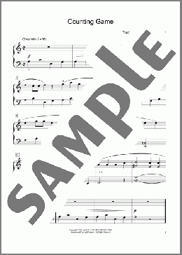 Counting Game (arr. Mika Goto)(Traditional Japanese Folk Song) 楽譜 ピアノ（ソロ） ダウンロード