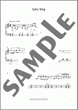 Let's Sing (arr. Mika Goto)(Traditional Japanese Folk Song) 楽譜 ピアノ（ソロ） ダウンロード