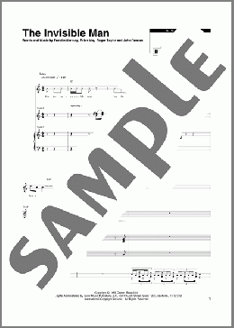 The Invisible Man(Queen) 楽譜 その他 ダウンロード