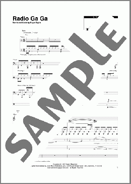 Radio Ga Ga(Queen) 楽譜 その他 ダウンロード
