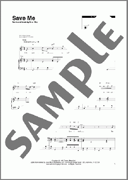 Save Me(Queen) 楽譜 その他 ダウンロード