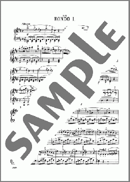 Rondo In D Major, K. 485(Wolfgang Amadeus Mozart) 楽譜 ピアノ（ソロ） ダウンロード