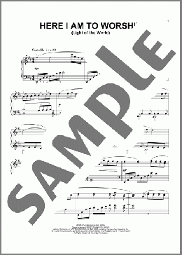 Here I Am To Worship (Light Of The World) [Classical version] (arr. Phillip Keveren)(Tim Hughes/Phillips, Craig & Dean) 楽譜 ピアノ（ソロ） ダウンロード