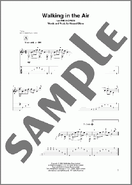 Walking In The Air (from The Snowman) (arr. David Jaggs)(Howard Blake) 楽譜 ギター（その他） ダウンロード