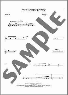 The Hokey Pokey(Tafft Baker/Larry LaPrise/Charles P. Macak) 楽譜 その他 ダウンロード