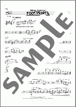 Footprints(Wayne Shorter) 楽譜 その他 ダウンロード