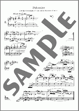 Polonaise In G Major, BWV App 130(Johann Sebastian Bach) 楽譜 ピアノ（ソロ） ダウンロード