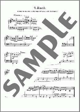 March In G Major, BWV Appendix 124(C.P.E. Bach) 楽譜 ピアノ（ソロ） ダウンロード