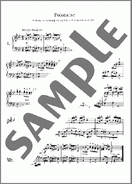 Polonaise In G Minor, BWV Appendix 125(C.P.E. Bach) 楽譜 ピアノ（ソロ） ダウンロード