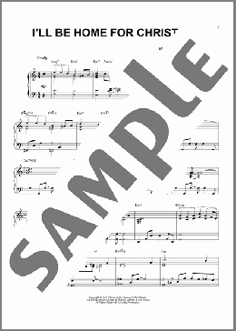 I'll Be Home For Christmas [Jazz version] (arr. Brent Edstrom)(Bing Crosby) 楽譜 ピアノ（ソロ） ダウンロード