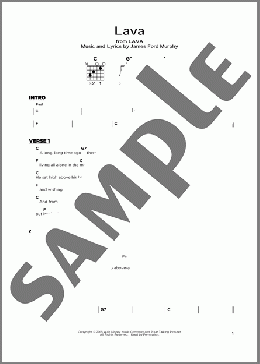 Lava(James Ford Murphy) 楽譜 その他 ダウンロード