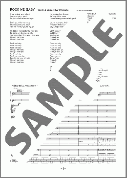 ROCK ME BABY(THE BAWDIES) 楽譜 バンドスコア 中級 ダウンロード