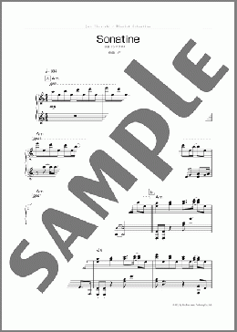 Sonatine(久石 譲) 楽譜 ピアノ（ソロ） 初～中級 ダウンロード