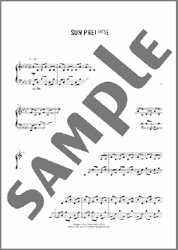 Sun Prelude(Ola Gjeilo) 楽譜 ピアノ（ソロ） ダウンロード