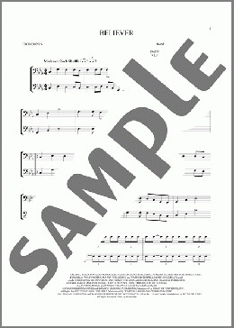 Believer(Imagine Dragons) 楽譜 その他 ダウンロード