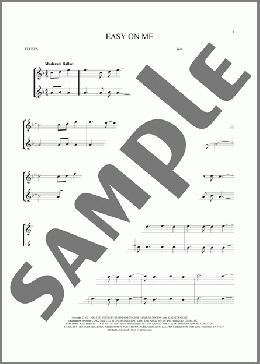 Easy On Me(Adele) 楽譜 その他 ダウンロード