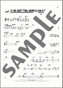 I've Got The World On A String (arr. David Hazeltine)(Ted Koehler/Harold Arlen) 楽譜 その他 ダウンロード