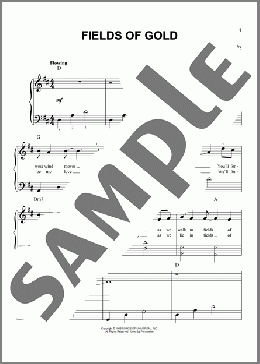 Fields Of Gold (arr. Phillip Keveren)(Sting) 楽譜 ピアノ（ソロ） ダウンロード